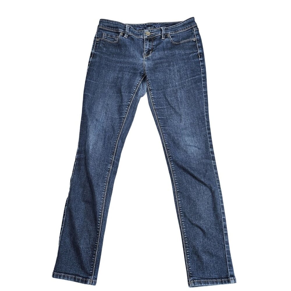 The Limited Skinny Jeans Womens 10R Blue Medium‎ Wash Mid Rise Stretch Denim